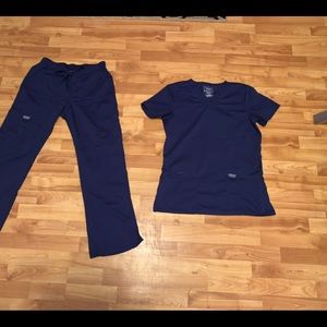 Scrub top and bottoms